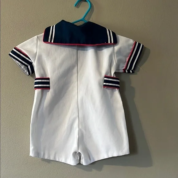 Vintage Nautical Sailor Romper - Picture 5 of 5